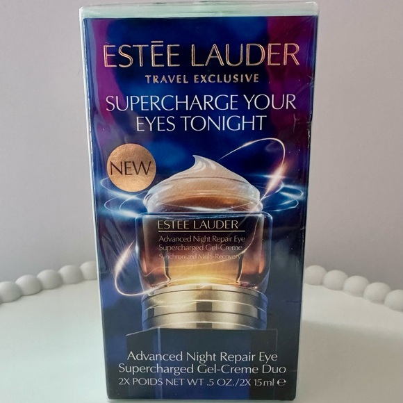 Estee Lauder Advanced Night Repair Eye Cream Duo - Blue and Gold